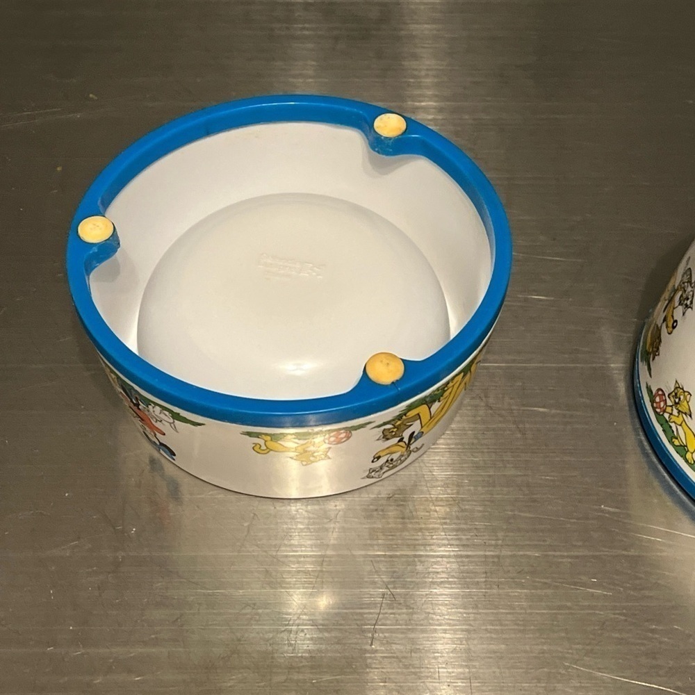 Disney Aristocats No Skid Melamine Pet Food Water Bowl Disney Pets - Picture 8 of 9